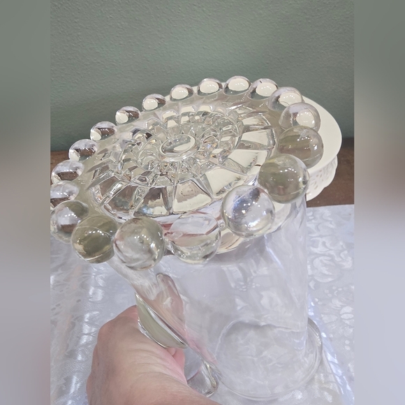 Bryce Brothers Atlas 52 Oz Clear Pitcher, - Picture 4 of 6